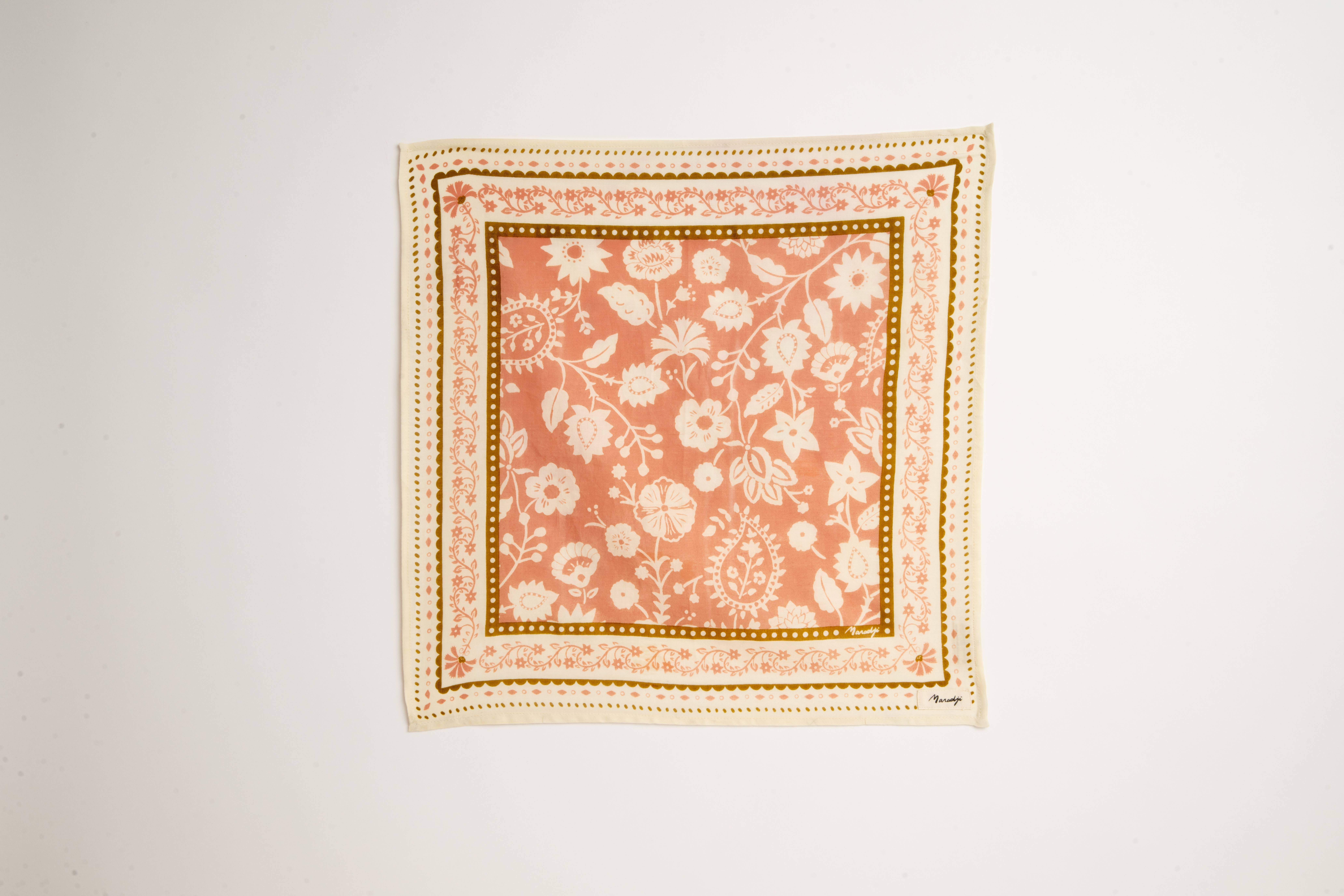 Maradji - Wholesale Scarf - Women's - CANDY SMALL INDIENNES COTTON TWILL SCARF7