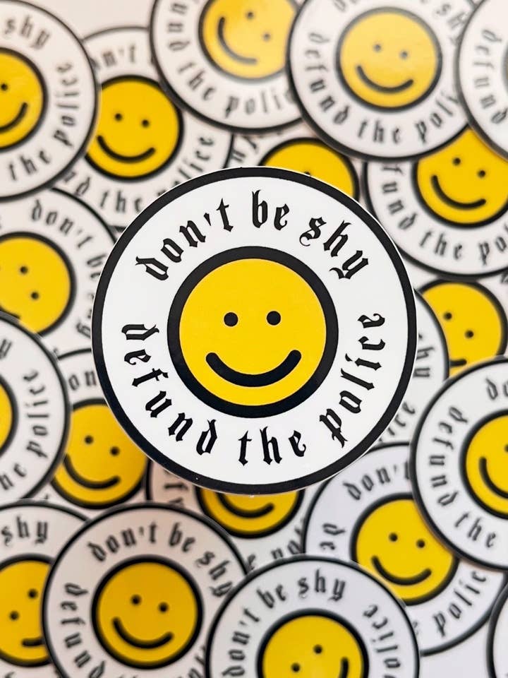 Don"t Be Shy Sticker voor wholesale door Bre’s Tiny Print Shop