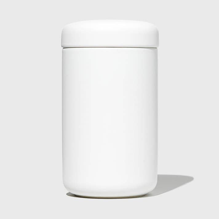 Stoneware Vanity Jar for wholesale by Public Goods