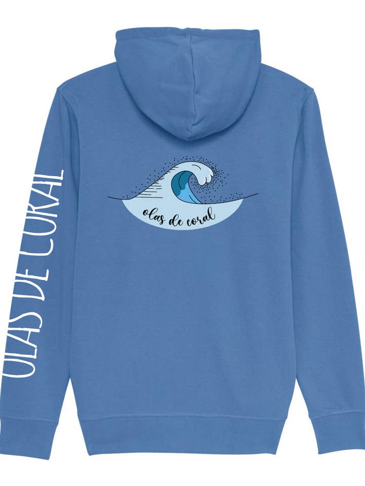 ODC Sustainable Surf Sweatshirt - Blue for wholesale by olas de coral