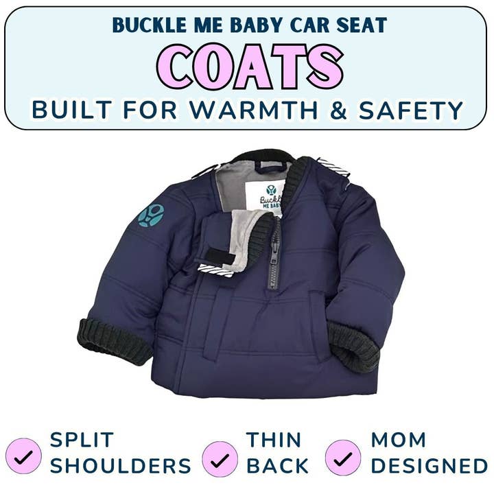 Buckle Me Baby Coats - Wholesale Coat – Kids - Toasty Car Seat Coat5