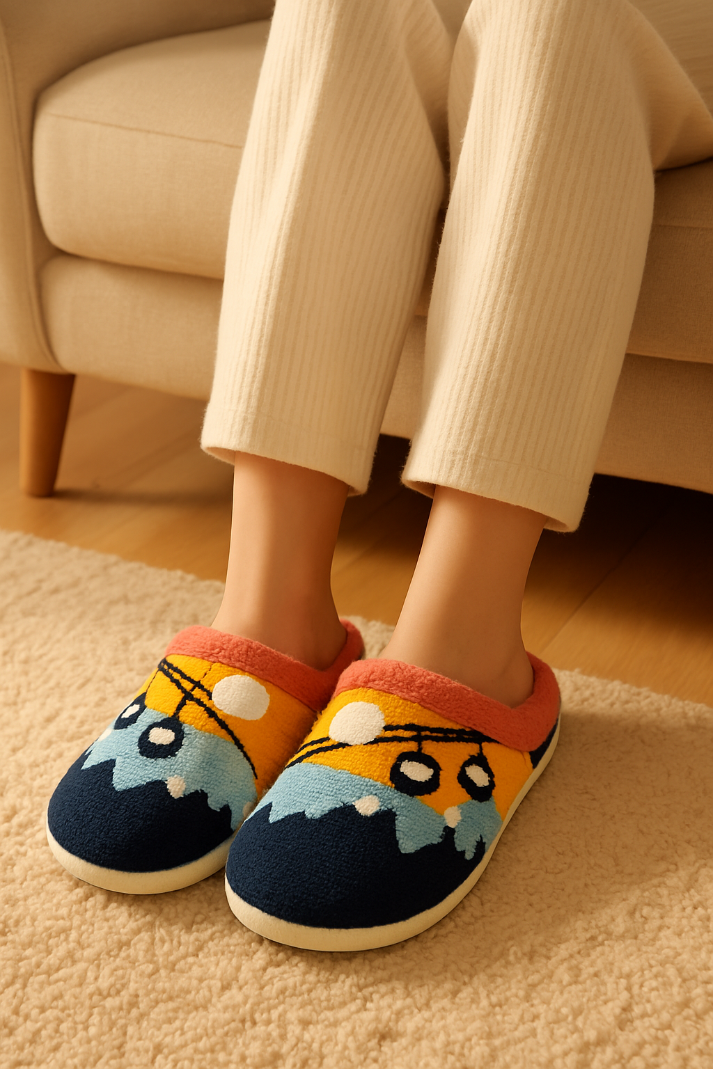 Northern Icons Creations INC - Wholesale Slippers - Unisex - Summit Ride Cozy SLIPPERS1