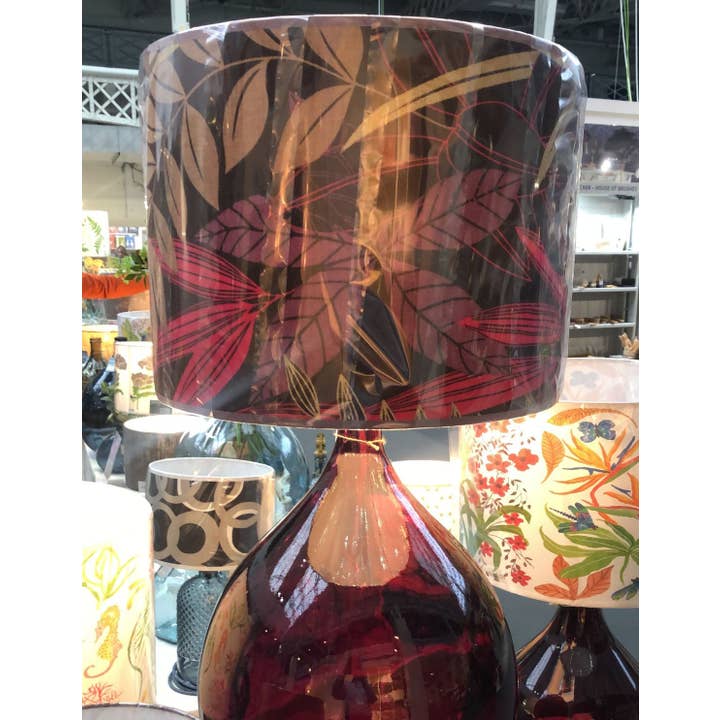 Limited Edition "Oceana Jungle" Drum Shades for wholesale by Jarapa