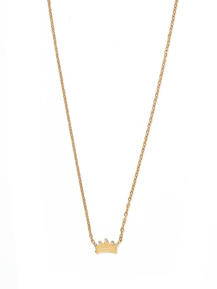 Collana - Corona Oro per la vendita all'ingrosso da parte di LINNY CO