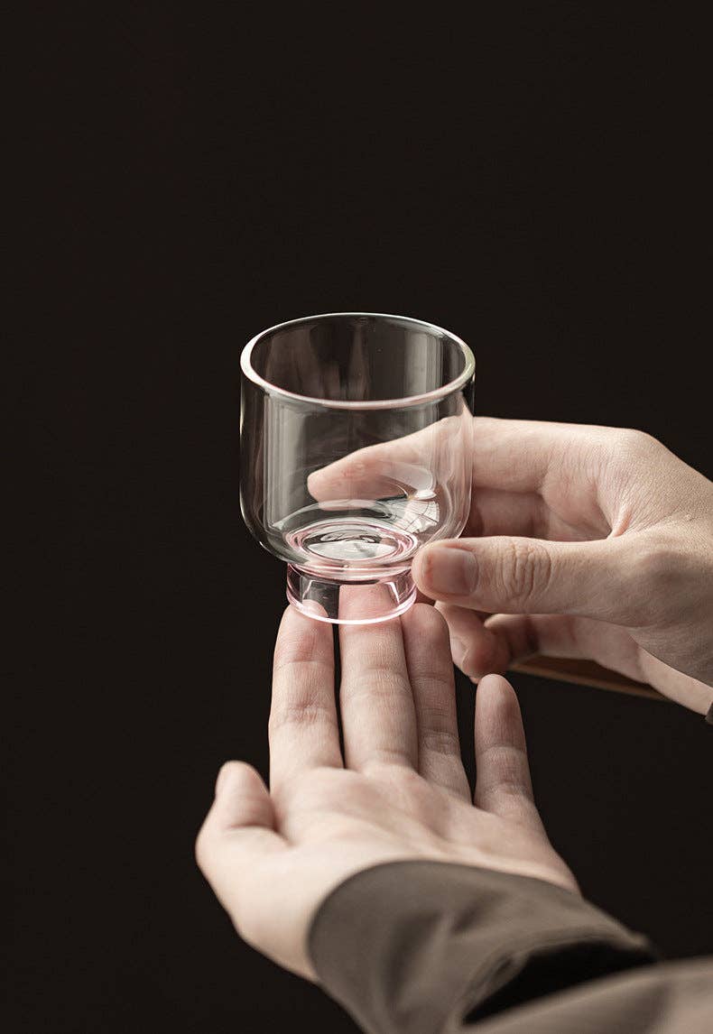Gohobi （We cover U.S. import duties） - Vente Tasse à café/thé - Gohobi Tasse à Thé Haute en Verre Borosilicate avec Pied – Tasse Maître Transparente Résistante à la Chaleur pour Thé Gongfu, Vaisselle à Thé Chinoise pour Usage Domestique19