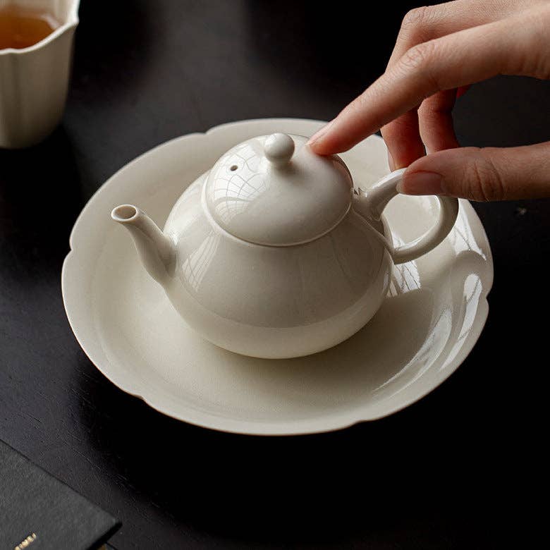 Gohobi （We cover U.S. import duties） – wholesale Tea pot – Gohobi Grass Ash Pear-Shaped Teapot1