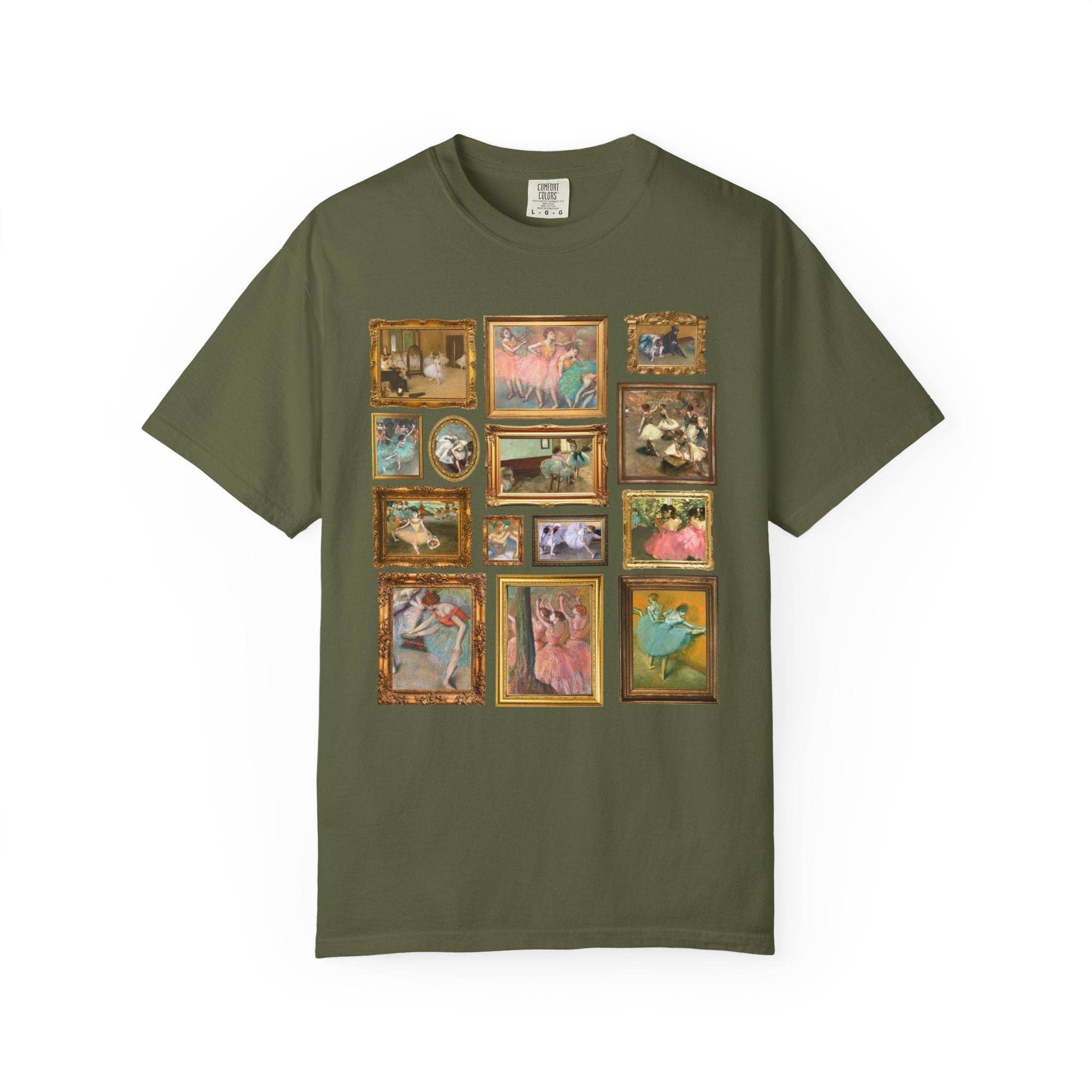 Opal and June - Wholesale T-Shirt (Graphic) - Women's - Edgar Degas Ballerina Paintings6
