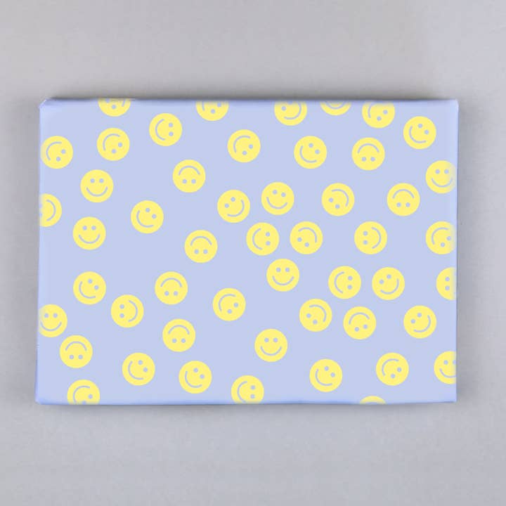 Kunst an Papier - Wholesale Flat Wrap - Gift wrap Smiley Leni