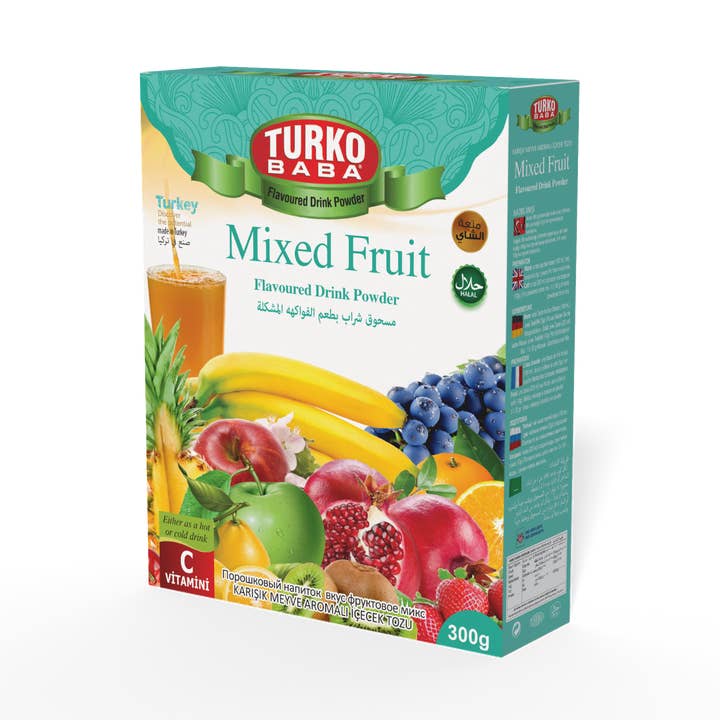 TURKOBABA Premium Assorted Fruit Powder Beverage Mix - 300g for wholesale by Aladdin