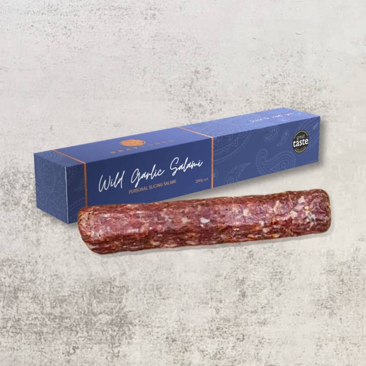 Personal Slicing Salami - British Charcuterie Saucisson for wholesale by Bray Cured