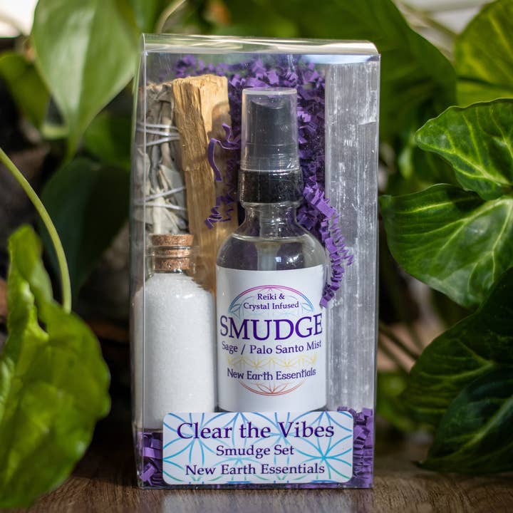 Lösche das Vibes - Smudge-Paket für den Großhandel von New Earth Essentials