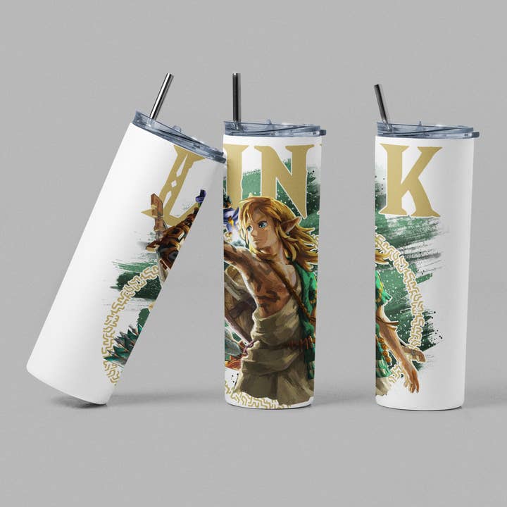 Link Zelda Video Game Inspired Tumbler for wholesale by The Geek Boutique