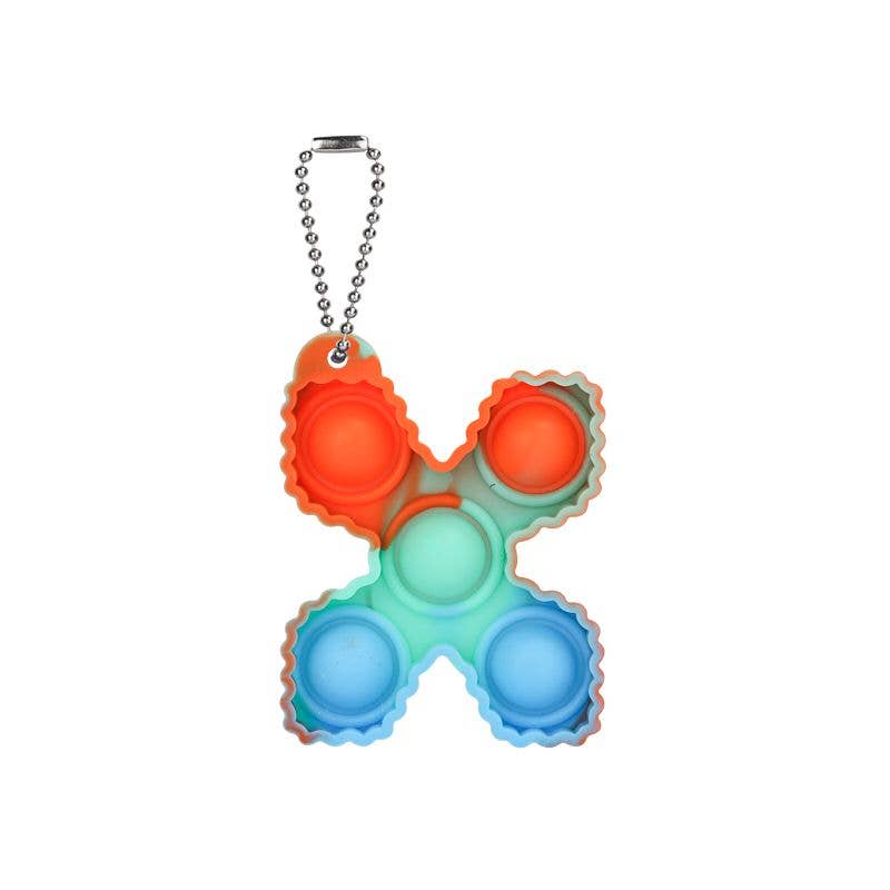 Fidget Toys Plus – wholesale Keychain – Unisex – Letter  Keychain Popper13