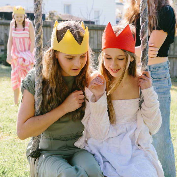 Cotton Crowns (6 Reusable Party Hats) and other Purchase Wholesale crowned free. Free Returns & Net 60 Terms on Faire trending on Faire.