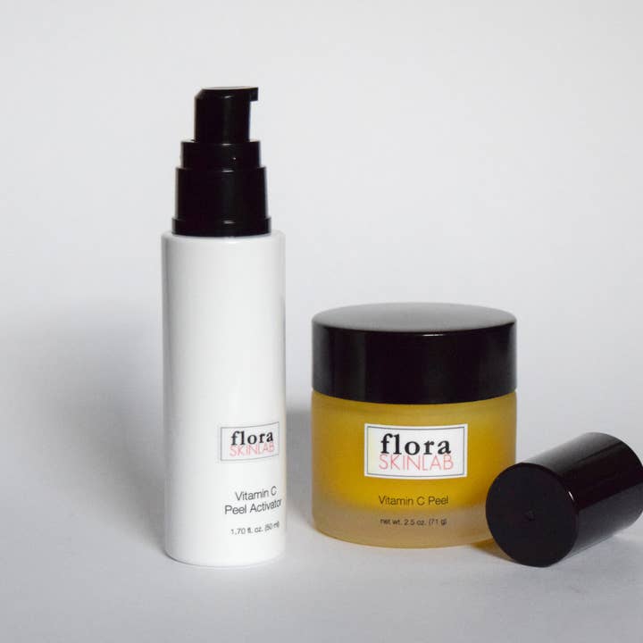 Flora Skinlab - Wholesale Facial Peel - Vitamin C Peel Professional Treatment System