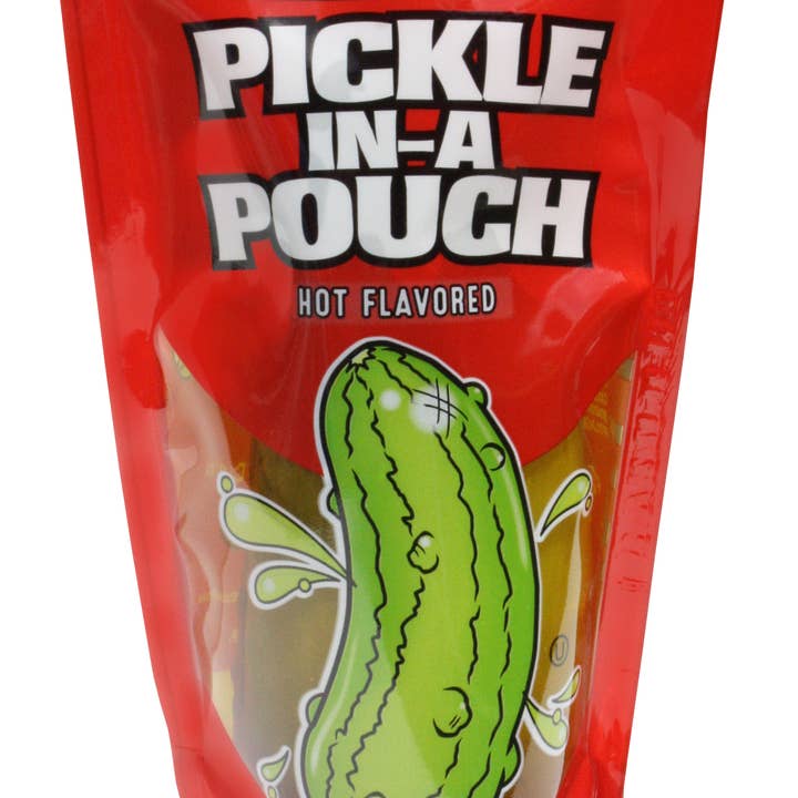 Van Holten's - Vendita all'ingrosso Sottaceti - Van Holten's Hot & Spicy Pickle-In-A-Pickle-In-A-Pouch, astuccio da 12 carati
