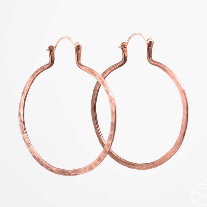 Geschmiedete Hoops für den Großhandel von Clementine & Co. Jewelry