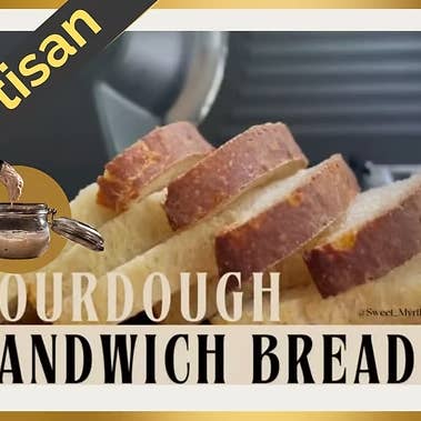 Pain de mie au levain artisanal pour la vente par Sweet Myrtle Bakery