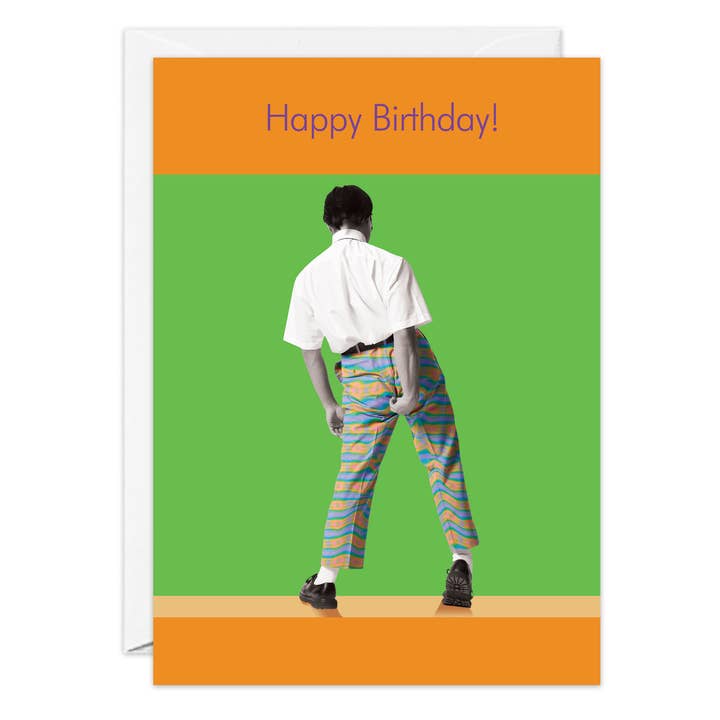Oatmeal Studios - Wholesale Birthday card - Crept Up Birthday Card