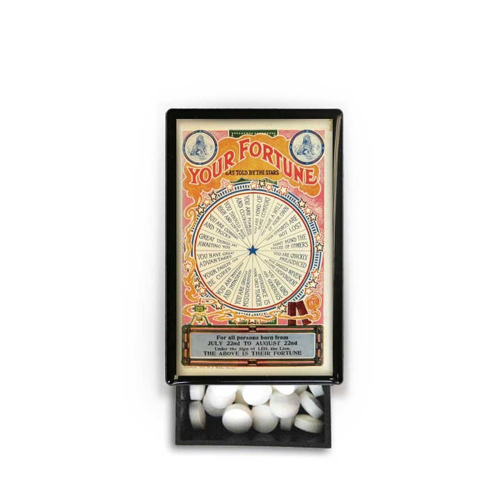 Lucy Lu Designs - Vendita all'ingrosso Scatole decorative - Ruota della fortuna fortuna sorte tarocchi esoterico scatola scorrevole