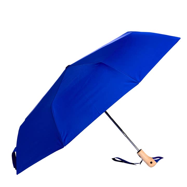 Original Duckhead USA - Wholesale Umbrella - Unisex - Royal Blue Compact Eco-Friendly Wind Resistant Umbrella