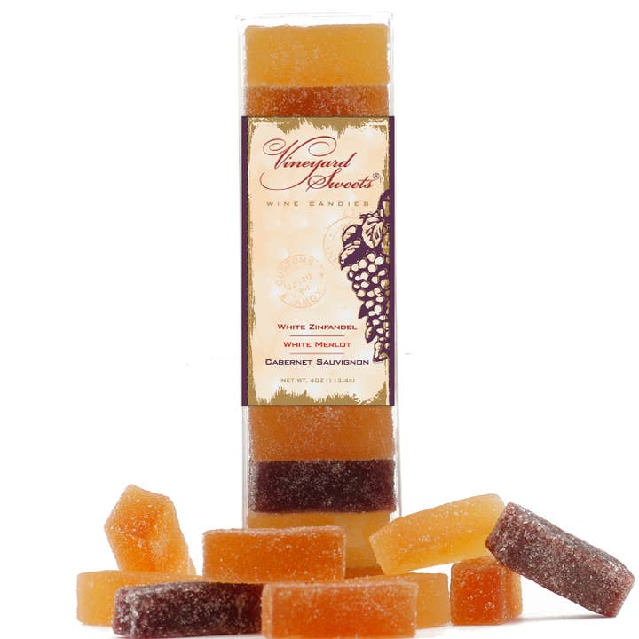 Cranberry Sweets & More - Wholesale Gummy - Vineyard Sweets® Asst. Wine Pates de Fruits