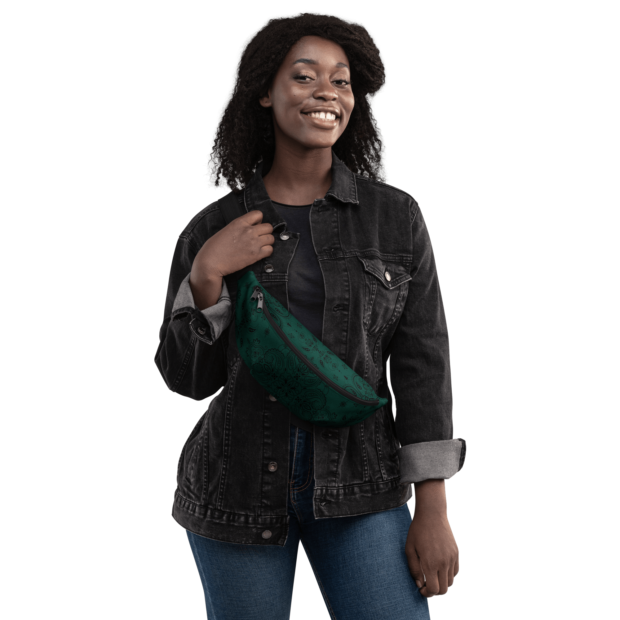 Goth Cloth Co. - Wholesale Belt Bag - Women's - Poison Paisley Fanny Pack3