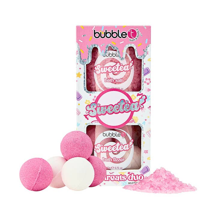 Sweetea Bath Treats Duo for wholesale by Bubble T Cosmetics