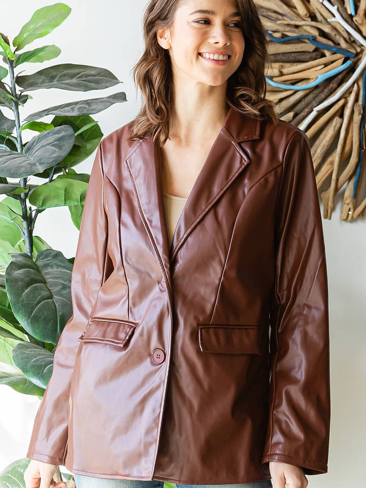 Veste en cuir pour femme - Veste de style classique pour la vente par MYS Wholesale Inc