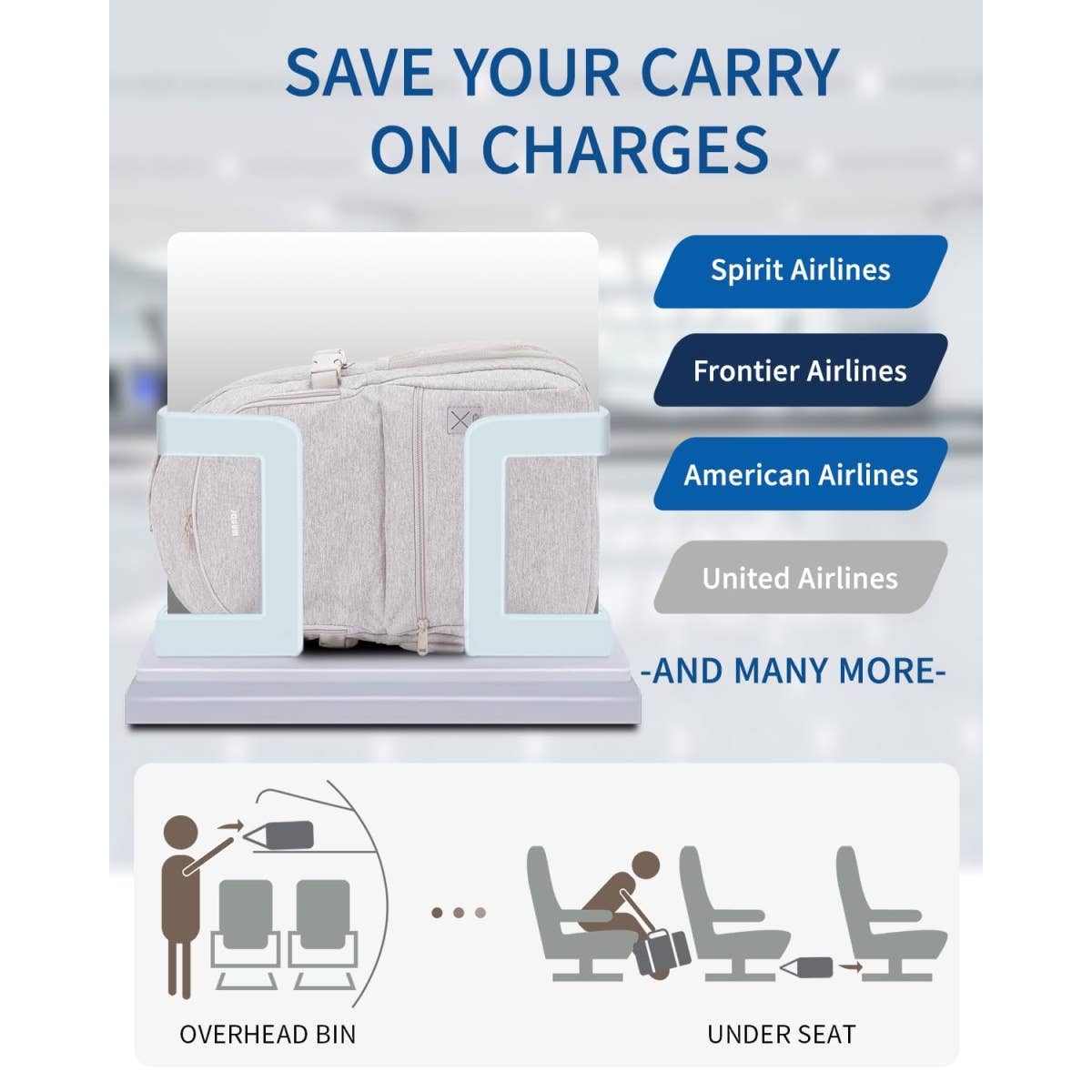 wandf – Großhandel Rucksack – Unisex – 18x14x8 Persönlicher Gegenstand Handgepäcktasche mit USB-Ladeanschluss23