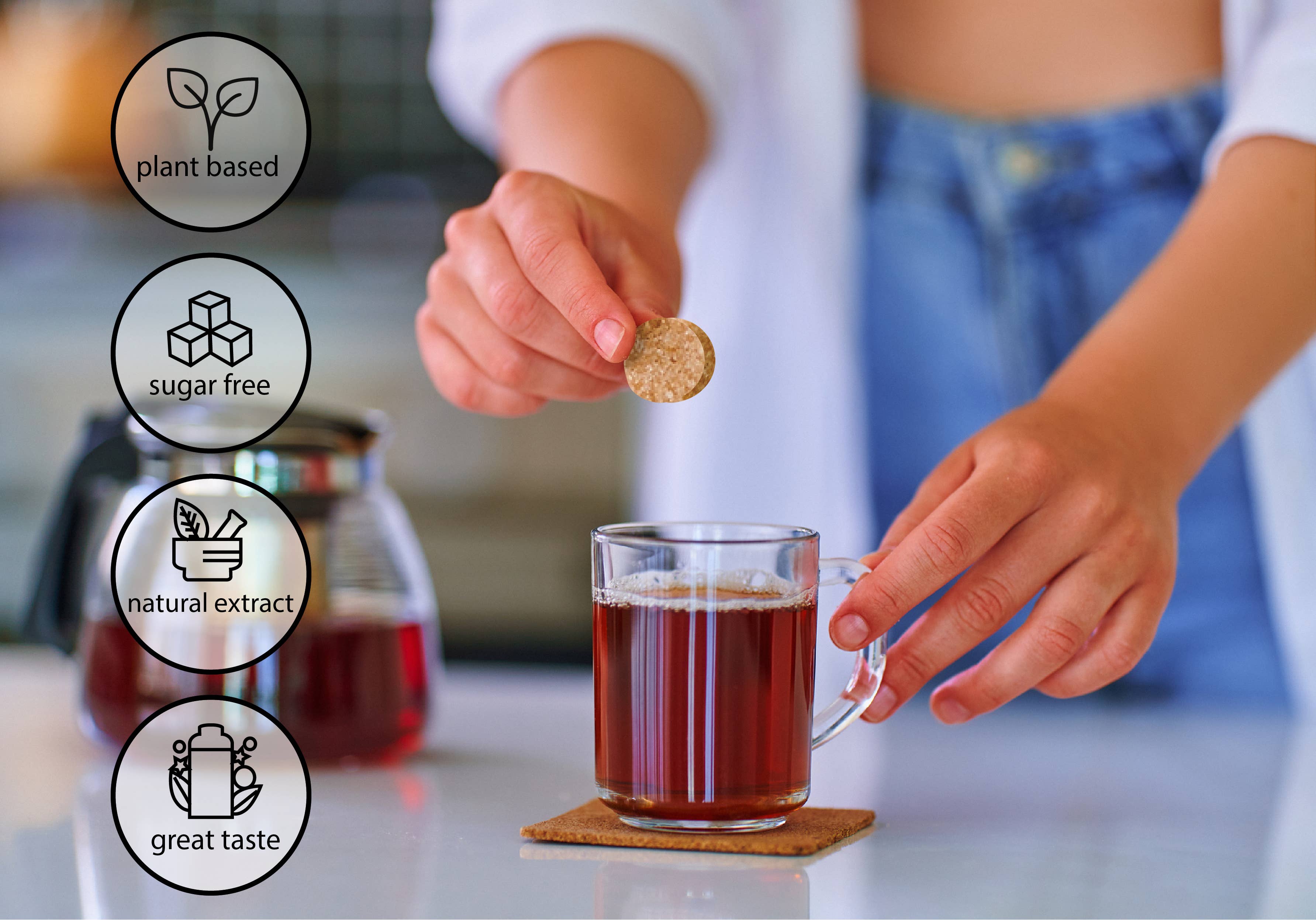 Northern Tea Company - Wholesale Health/Detox Tea - Wildberry Tea-Pop | Fruity Herbal Blend | Caffeine-Free1