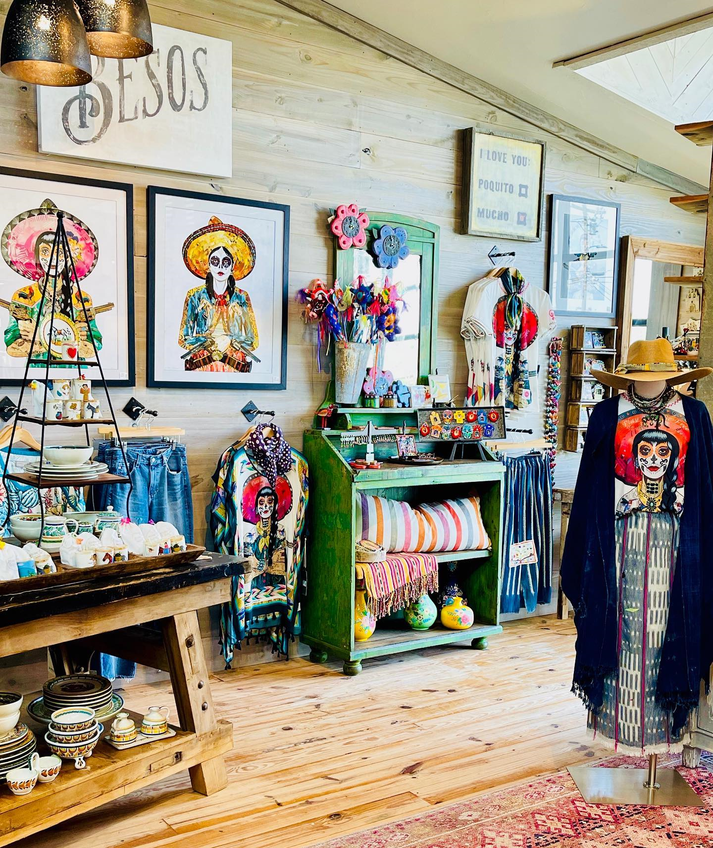 Dolan Geiman - Wholesale Kunstprint - Kunstdruk | Schilderij Dag van de Doden | COWGIRL (PAARDEN)6