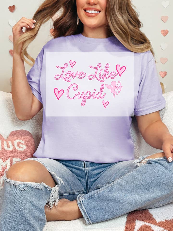 Love Like Cupid DTF TRANSFER for wholesale by Faith Forward Transfers