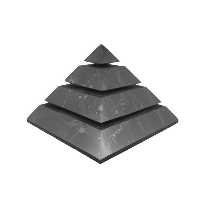 Vives de la Cortada S.L - Wholesale Spiritual Stone/Crystal - Sakkara Shungite Pyramid 10x10cm