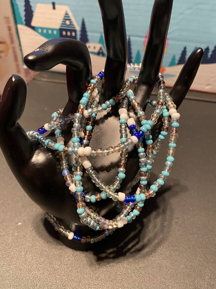 “Ocean Blue” for wholesale by Letrice Custom Creations LLC