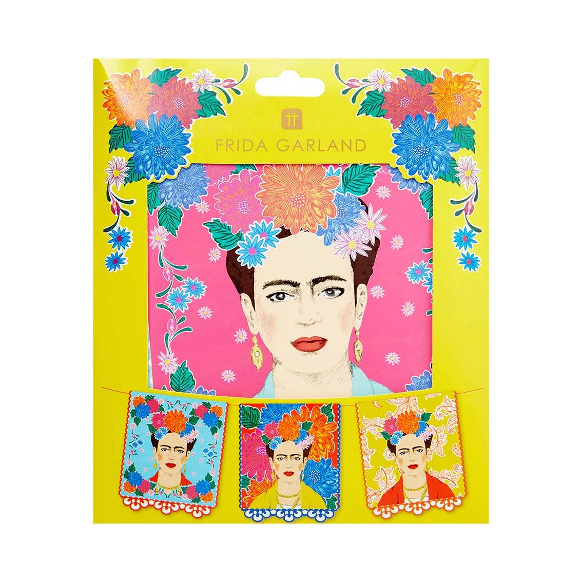 Talking Tables USA - Wholesale Bunting/Garland - Frida Kahlo Bunting | Fiesta Party |2