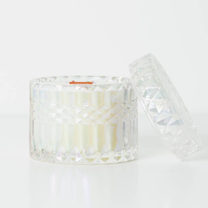 Bougie Pailletée à la Barbe à Papa, 200 g pour la vente par Stevi Ann Designs