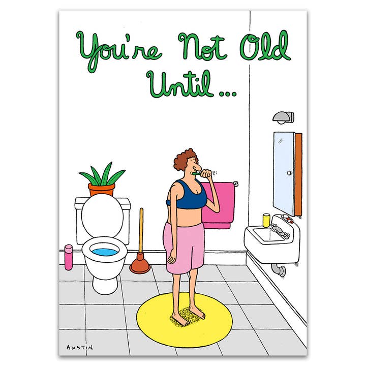 Sports Bra for wholesale by SNAFU Designs - Greeting Cards