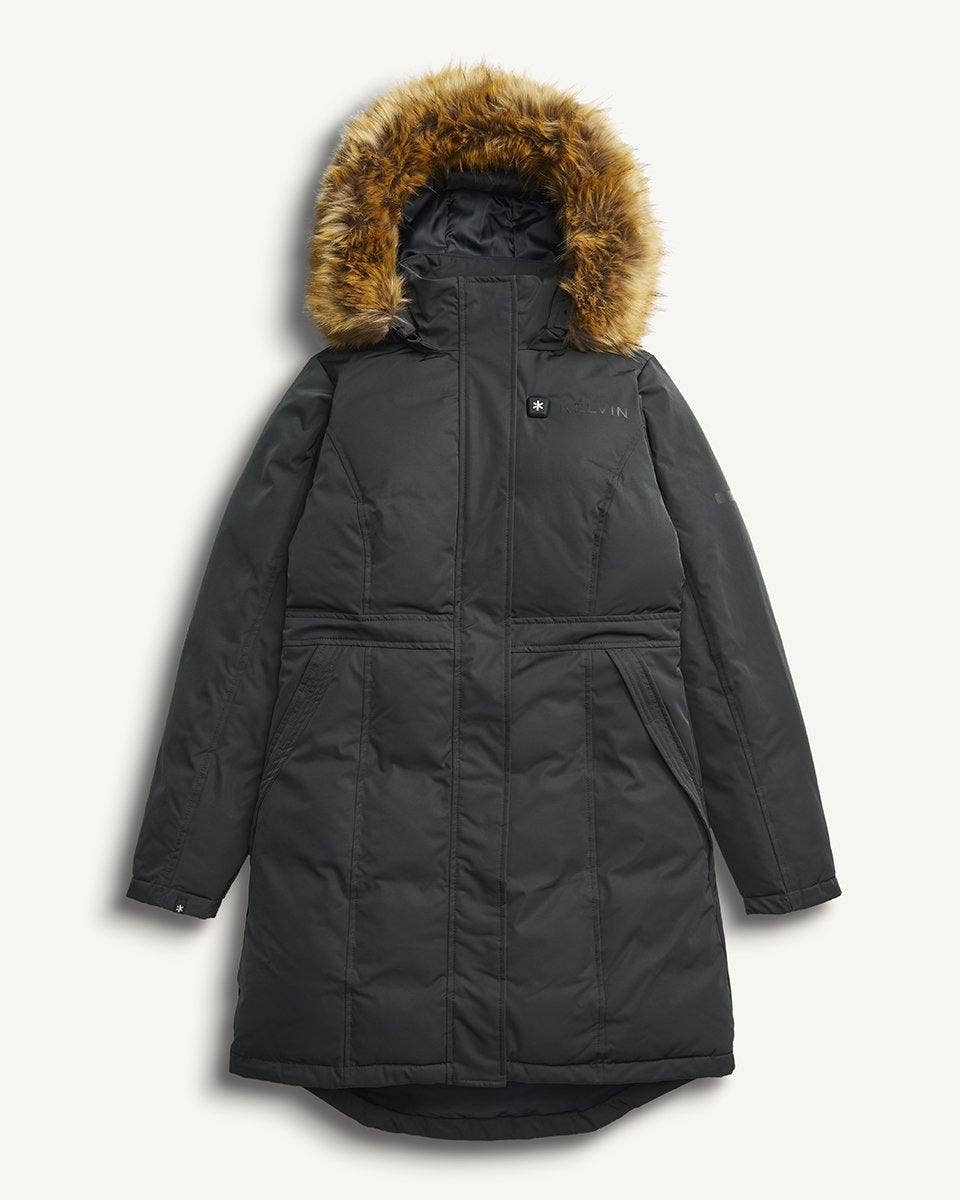 Kelvin Coats - Wholesale Parka - Women's - Nova Women’s Heated Parka Black3