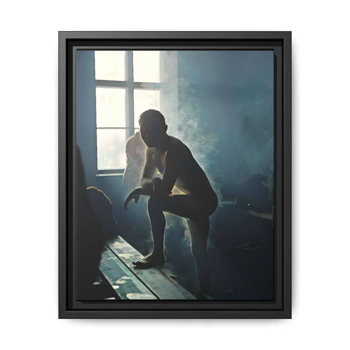 celibataire 044 | Framed Vintage Photo - Matte Canvas for wholesale by Walt & Pete