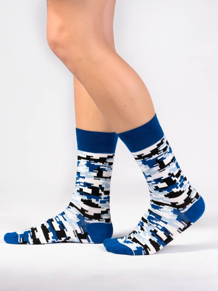Ozzy Socks - Wholesale Socks - Men's - Mens Funny Socks 4 Pair Designs in a Gift Box Size UK 6-11
