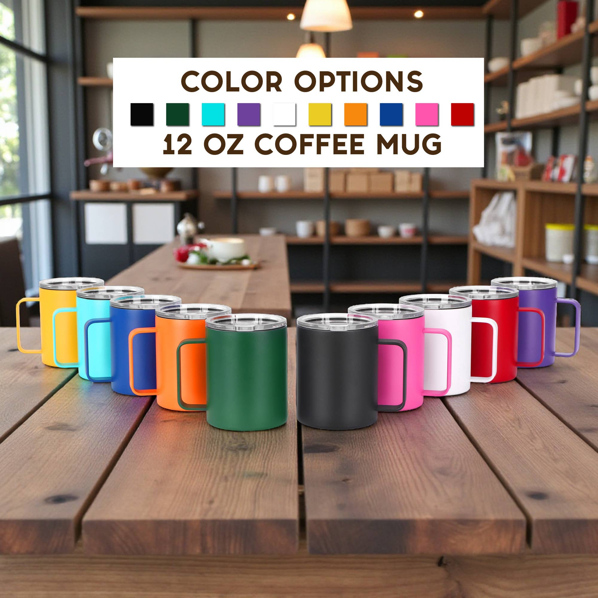 Engrave My Memories - Venta al por mayor Vaso termo - Taza de Café Personalizada con Logotipo Grabado a Medida al por Mayor 12oz6