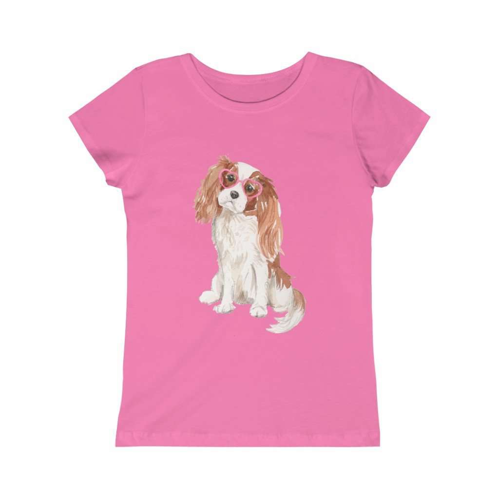 Pink N Paw - Wholesale Screen Printed T-Shirt - Kids - Cavalier Lover - Cute Kids Shirt6