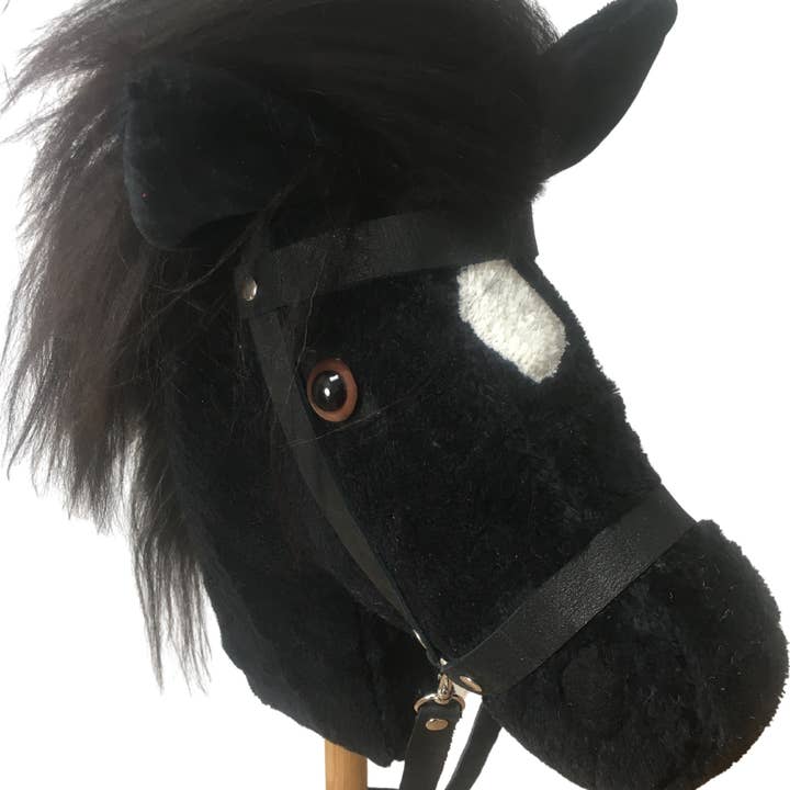 Pat & Patty - Wholesale Stuffed/Plush Toy - Kids & Baby - Organic eco children's hobby horse “Tarik” /STESC-9502