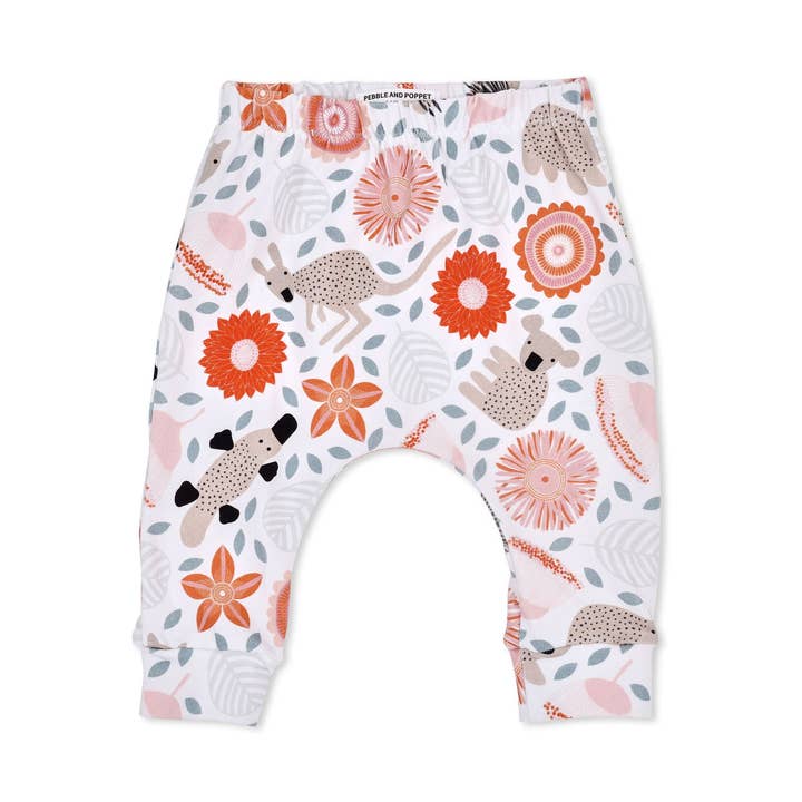Calça Animais Baby Bush Australian por atacado de Pebble and Poppet