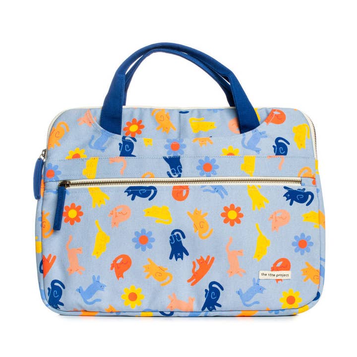 Laptoptasche | Meow Meadow für den Großhandel von The Tote Project