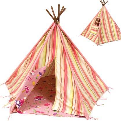Willow Group - Wholesale Tent - Kids - Fairy Print Fabric Tee Pee