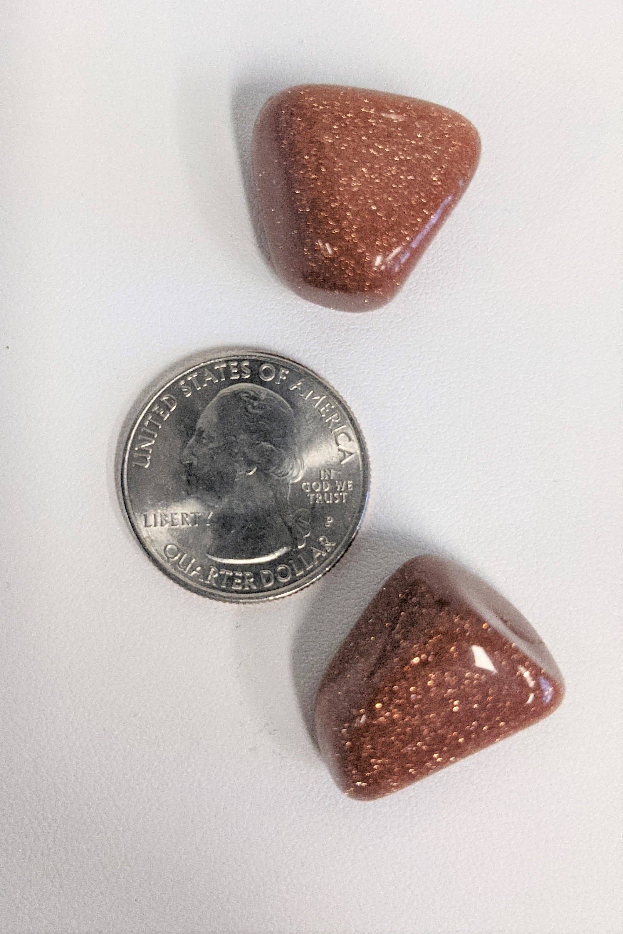 Selene Stone - Venta al por mayor Piedras/cristales espirituales - Piedra rojada de Goldstone2