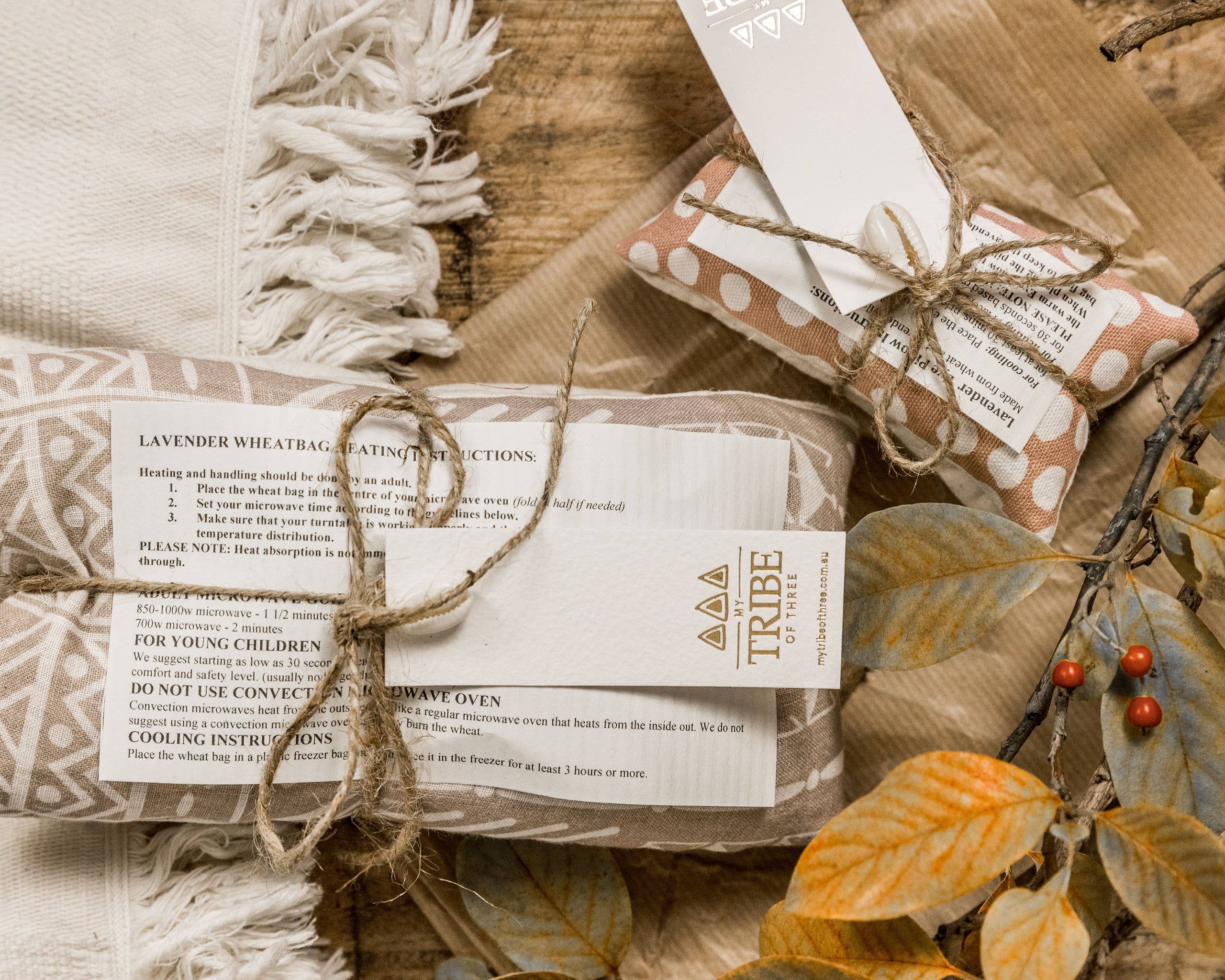 My Tribe of Three - Wholesale Hot/Cold Compress - Lavender hot/cold wheat packs5