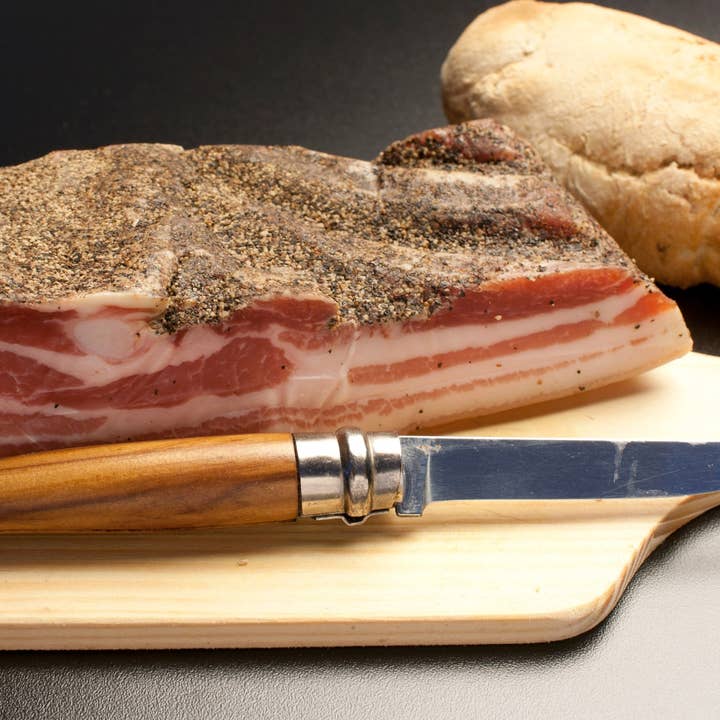 MeatCrafters Inc. - Wholesale Pork - Natural Cured Duroc Pork Guanciale Jowls: Italian-Style